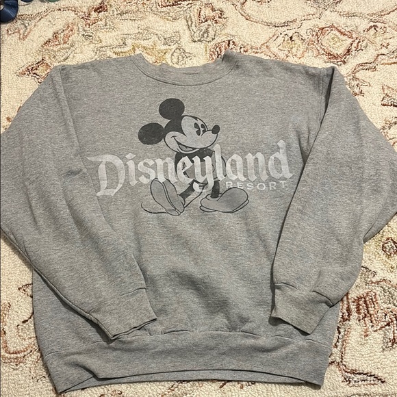 Disney Light Gray Mickey Mouse Sweater - Picture 1 of 1